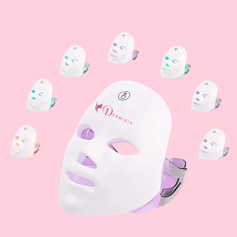 7 Color Red Light Face Mask Facial Mask