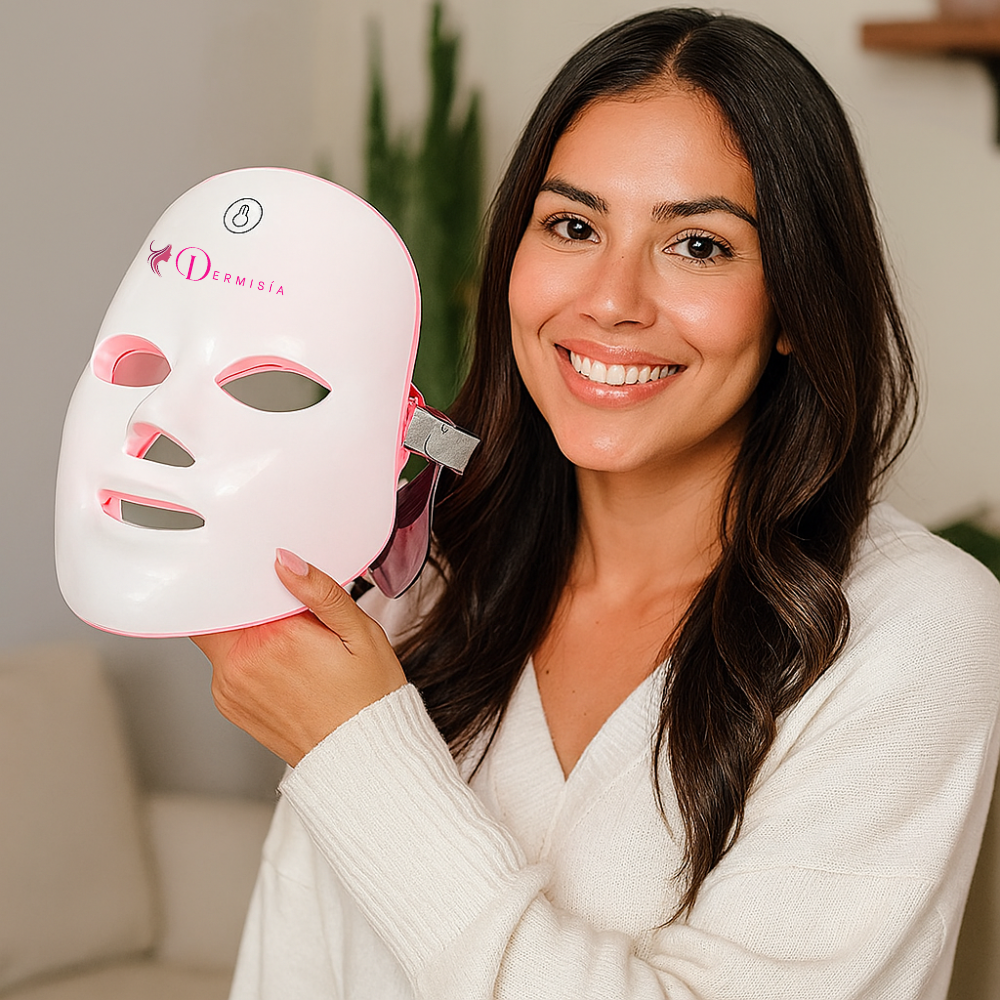 7 Color Red Light Face Mask Facial Mask