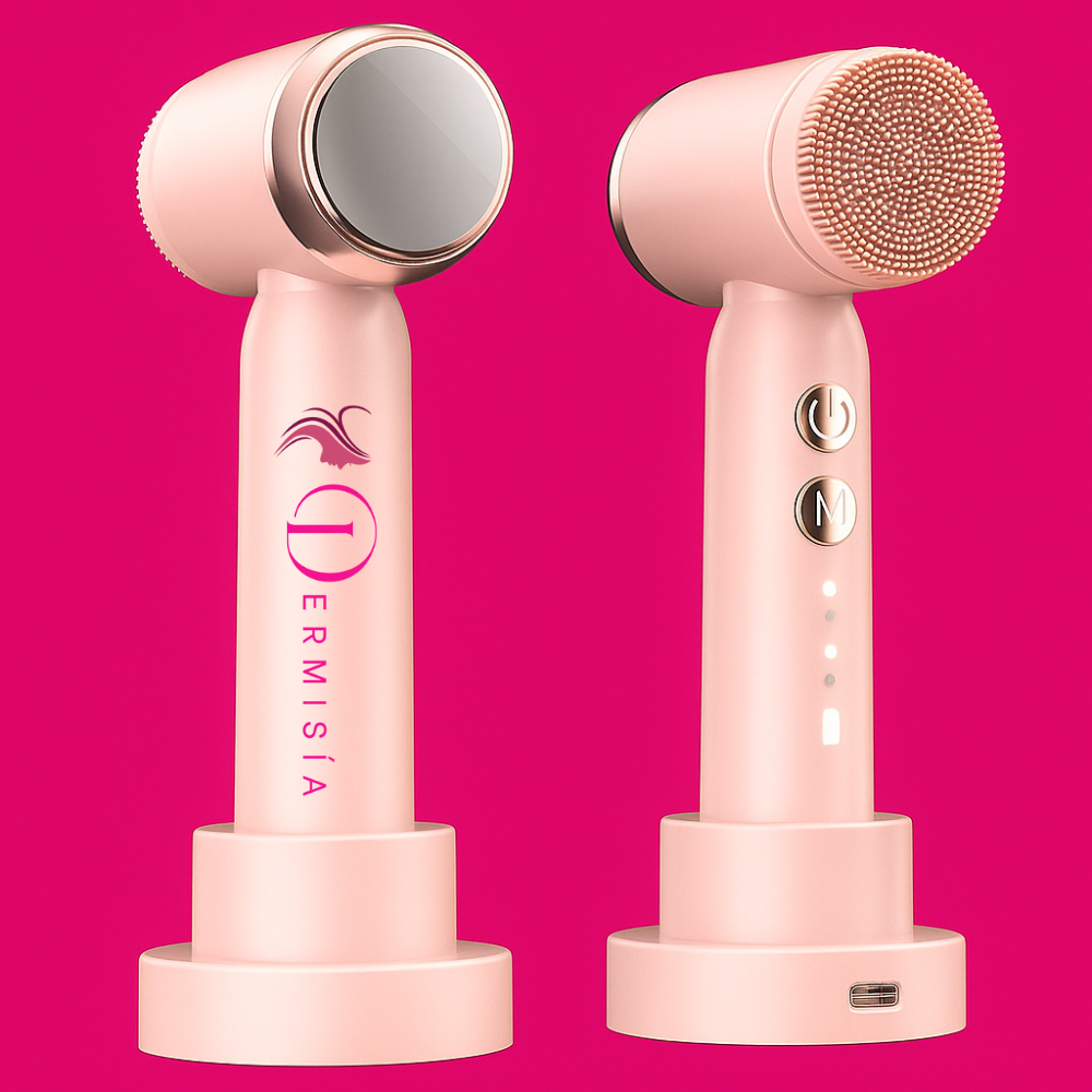 6 In 1 Ultrasonic Electric Face Cleansing Brush Compress